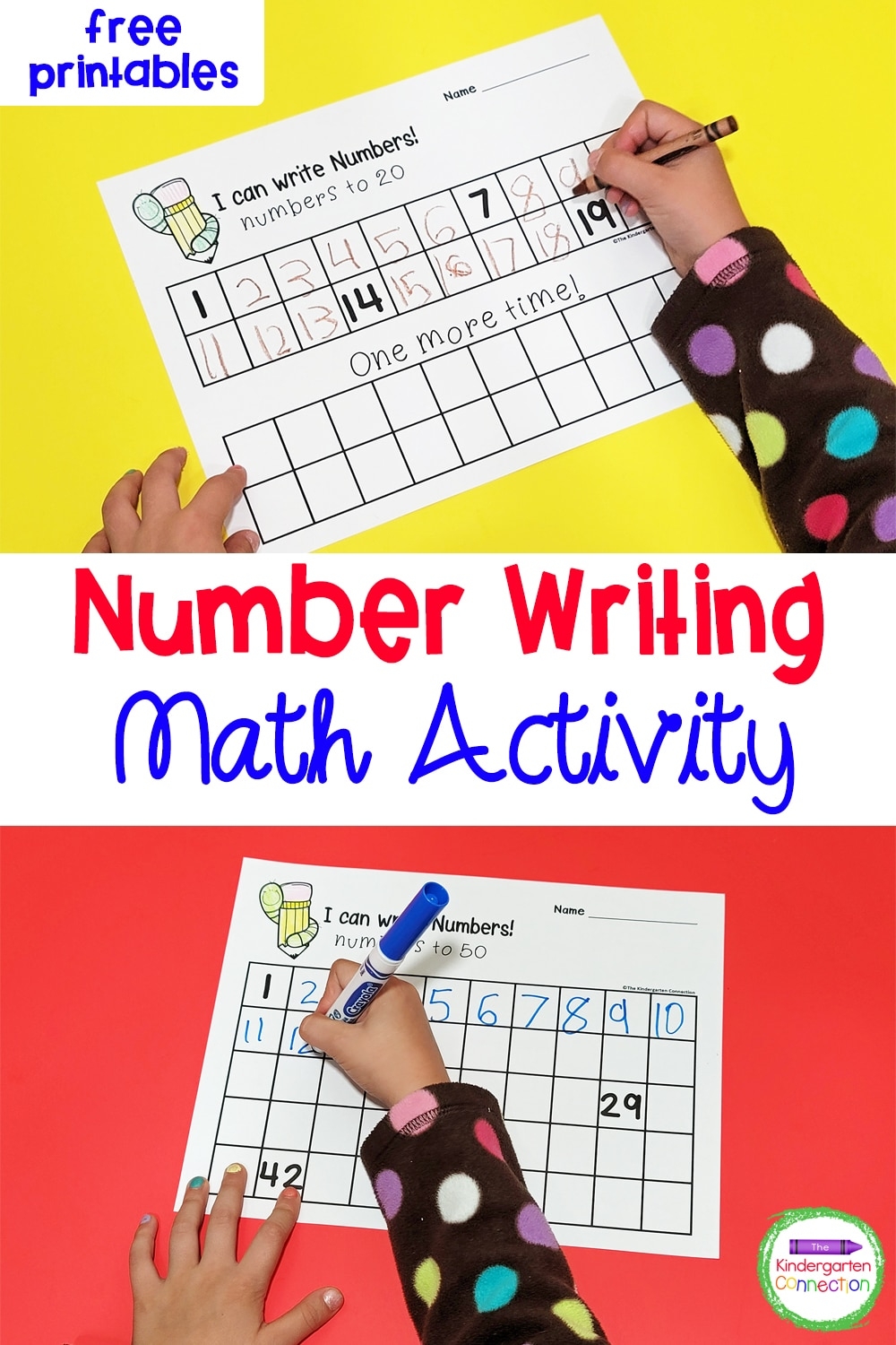 Free Practice Printables For Writing Numbers To 100
