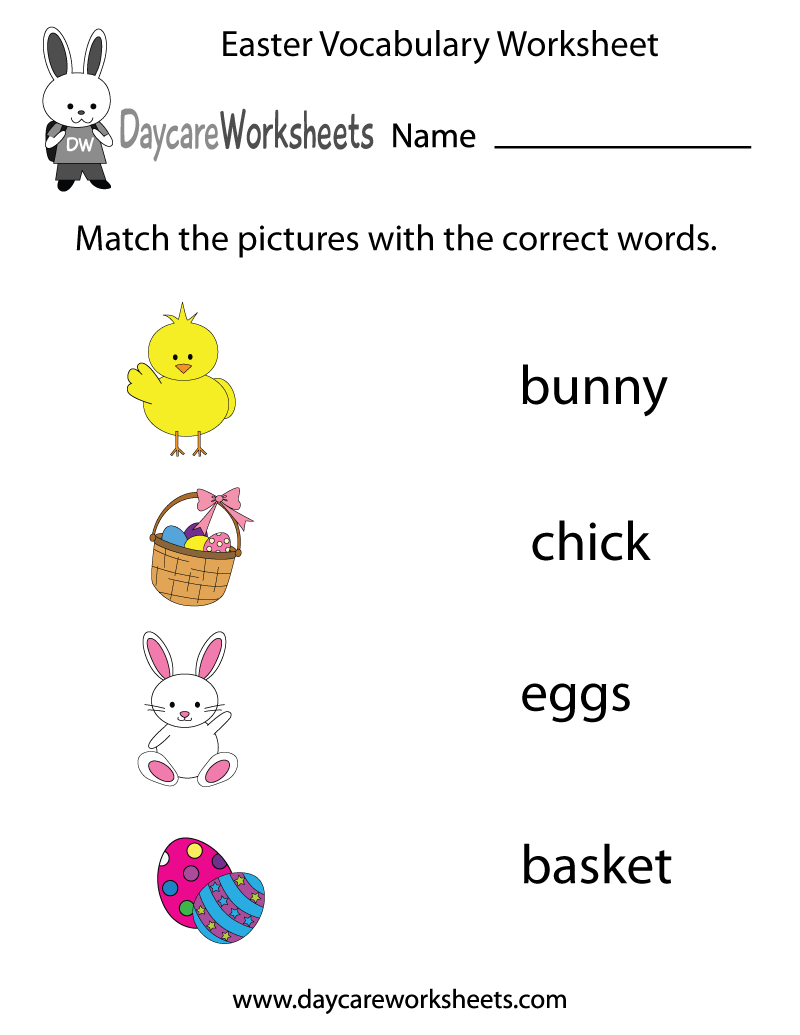 vocabulary worksheet printable