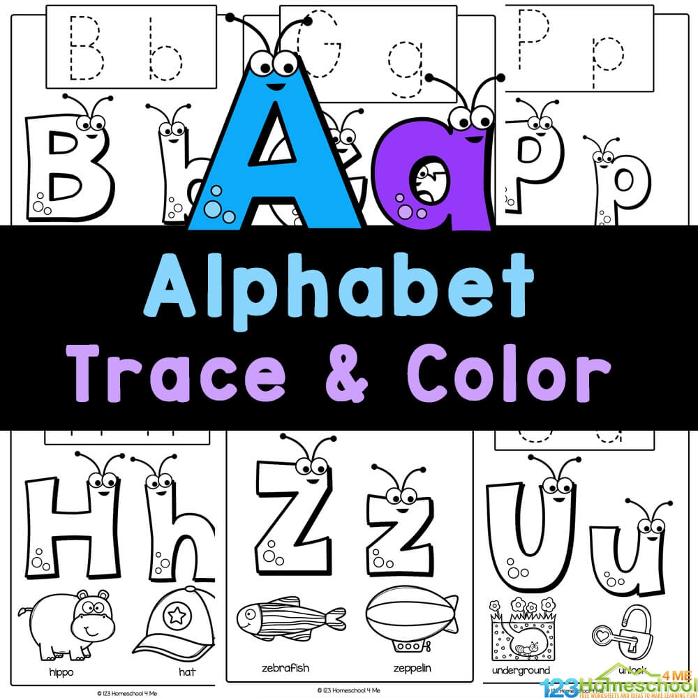 printable tracing letters a-z