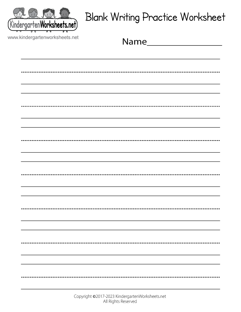 free printable handwriting practice
