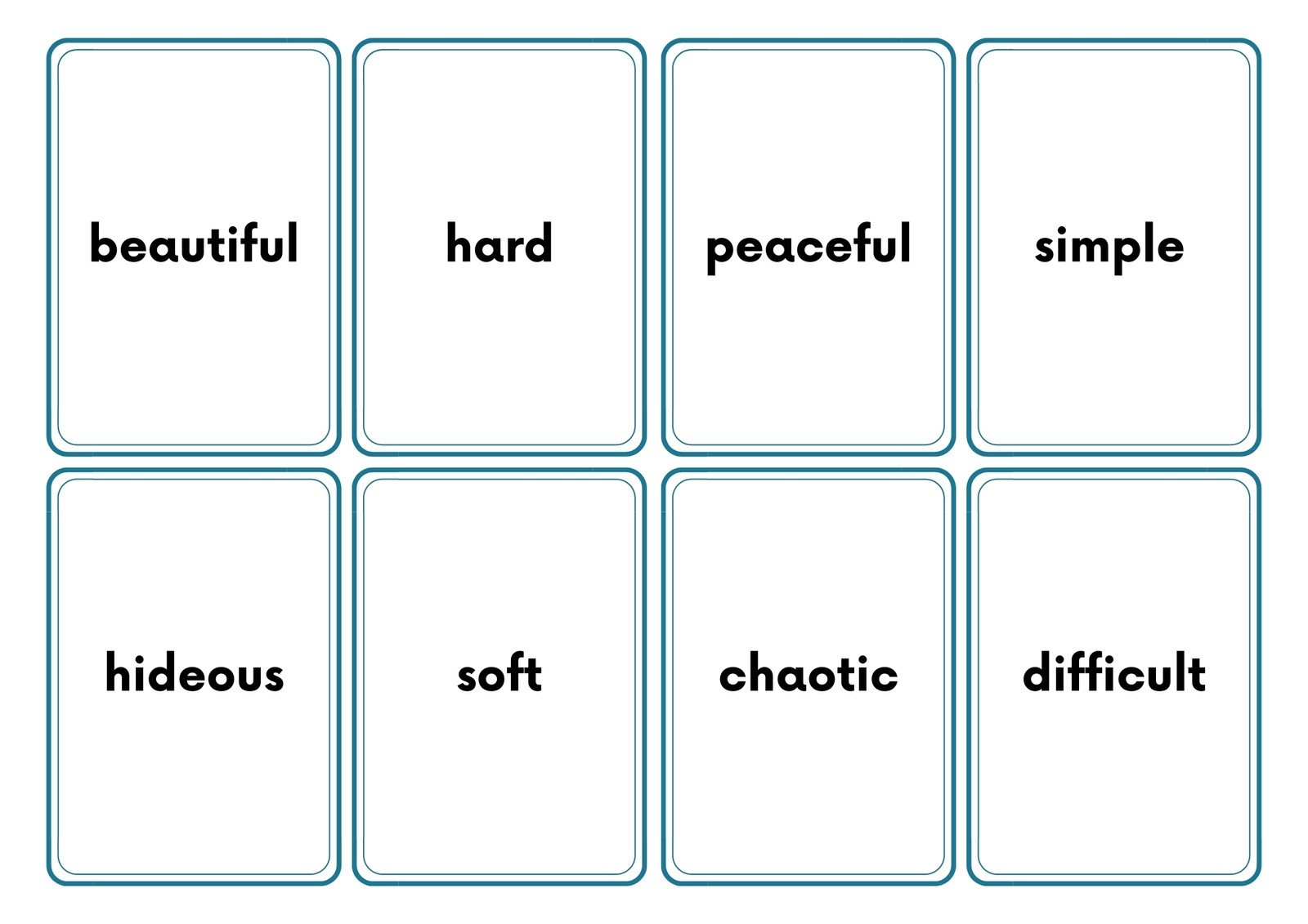 Free Printable Flashcard Templates You Can Customize Canva
