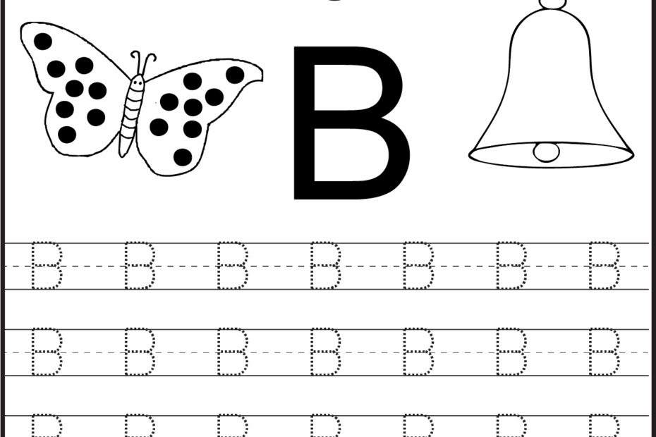 Free Printable Letter Tracing Worksheets For Kindergarten 26 Worksheets Library