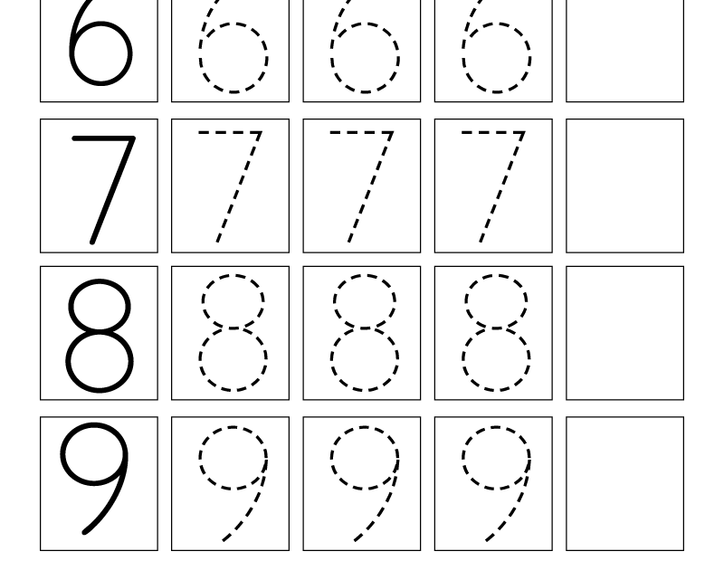 Free Printable Practice Writing Numbers Worksheet Worksheets Library