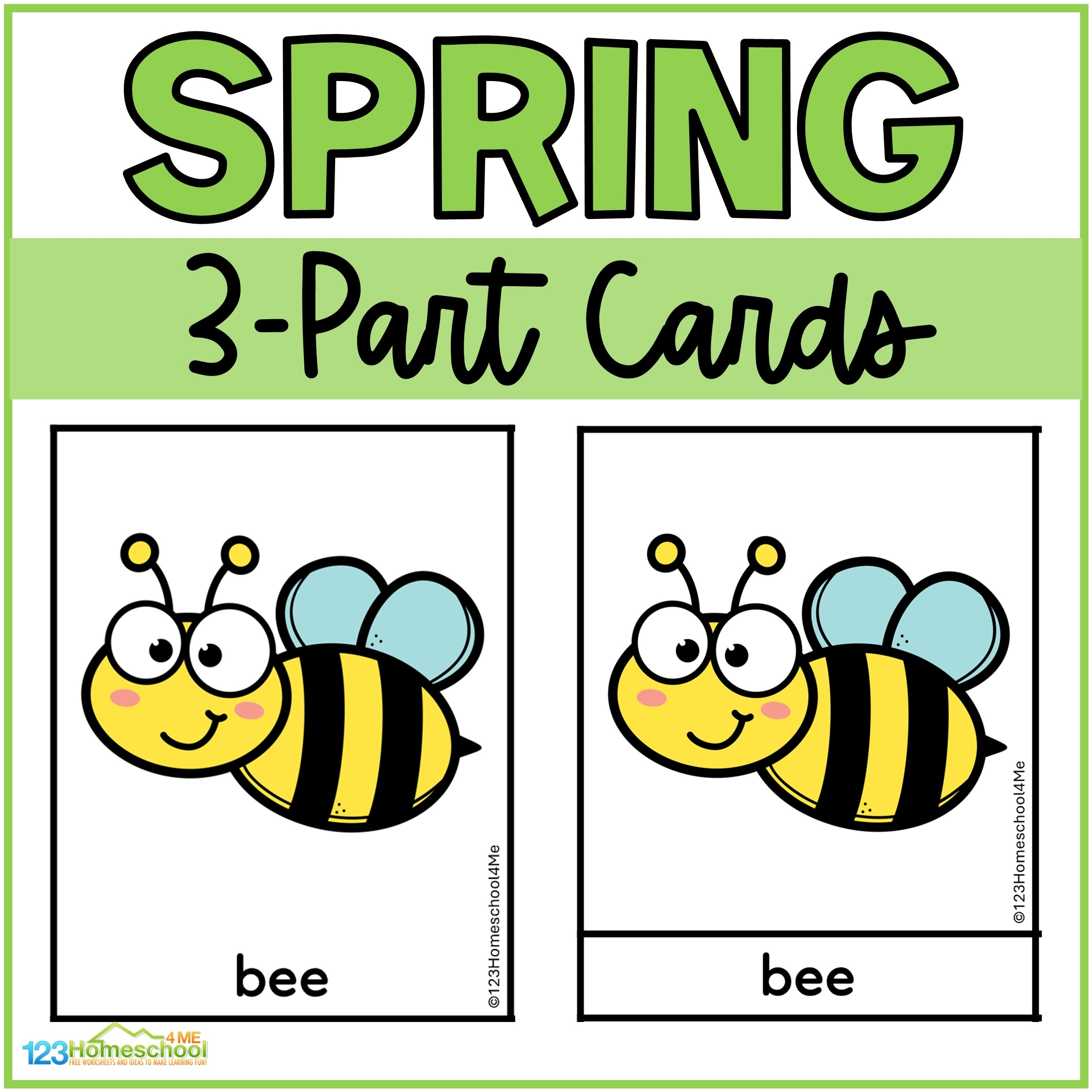 Free Printable Spring Vocabulary Flashcards And Creative Ways To Use Them