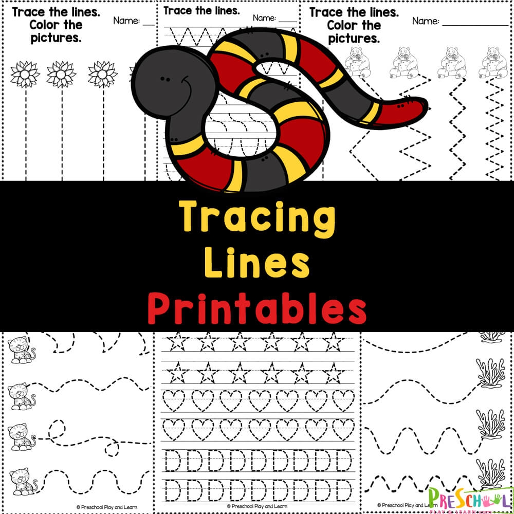 free tracable pre k worksheets