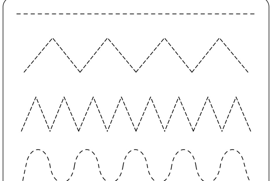 Free Printable Tracing Lines Worksheets Worksheets Library