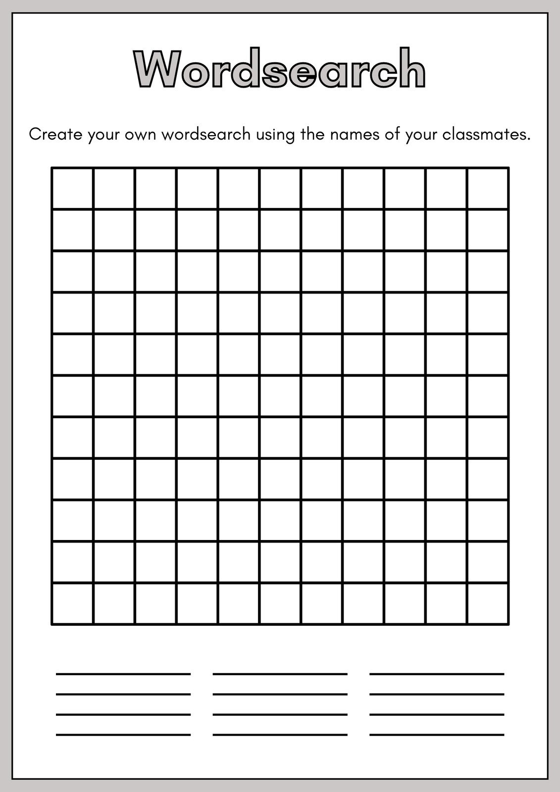 free coloring word search printable