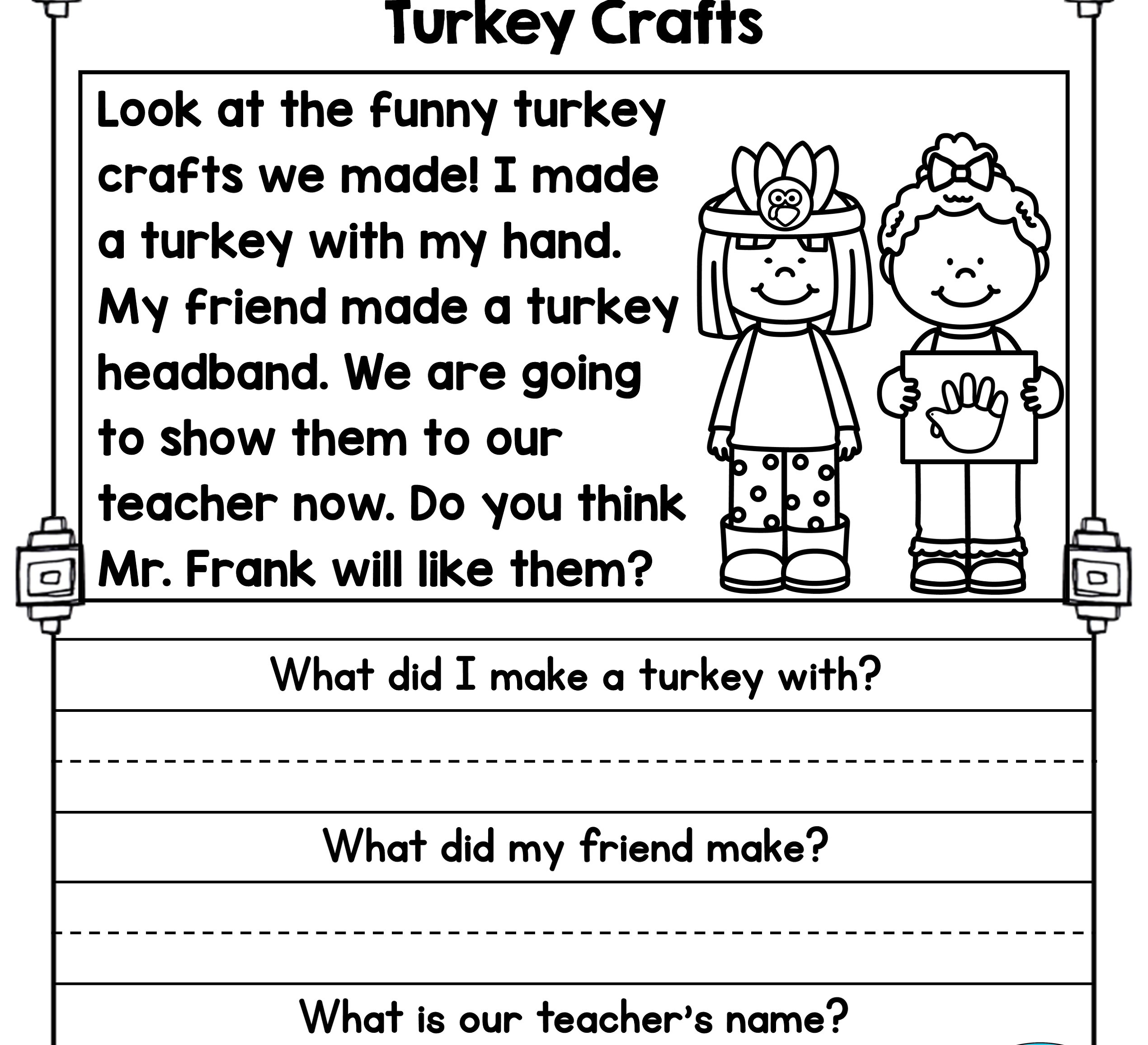 free reading sheets