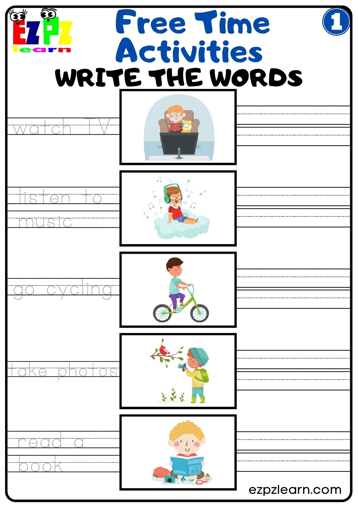 free printable english worksheets pdf