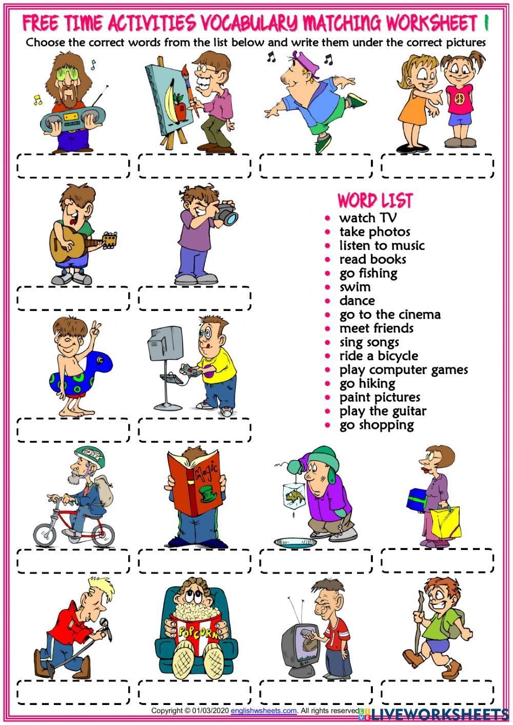 free online vocabulary lessons