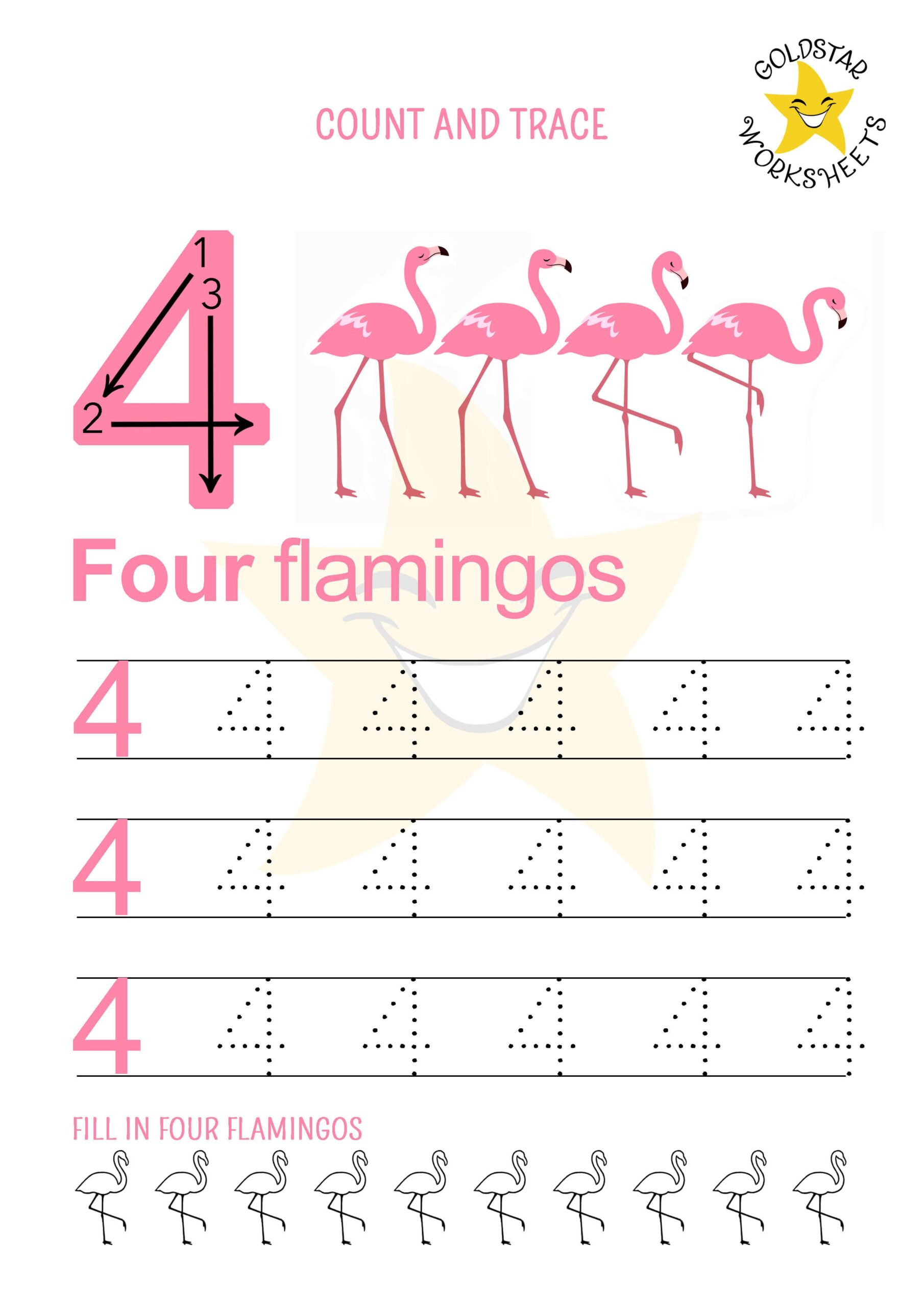 number tracing printables free