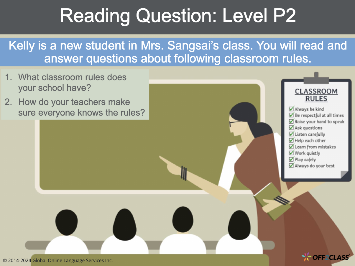 Free WIDA ACCESS Test Prep Lesson Introduction To Reading 
