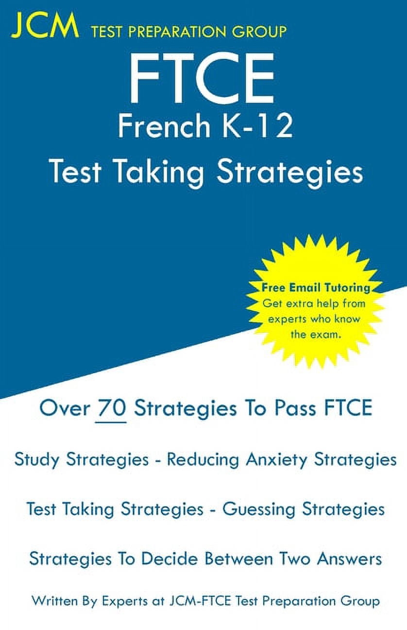FTCE Visually Impaired K 12 Test Taking Strategies FTCE 044 Exam Free Online Tutoring New 2020 Edition The Latest Strategies To Pass Your Exam Paperback Walmart