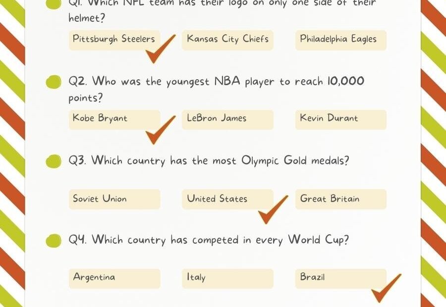 Fun Trivia Questions And Answers For Team Building