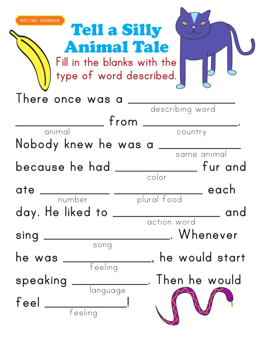 fill in the blanks game