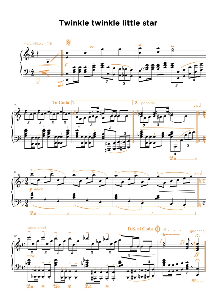 music terminology examples