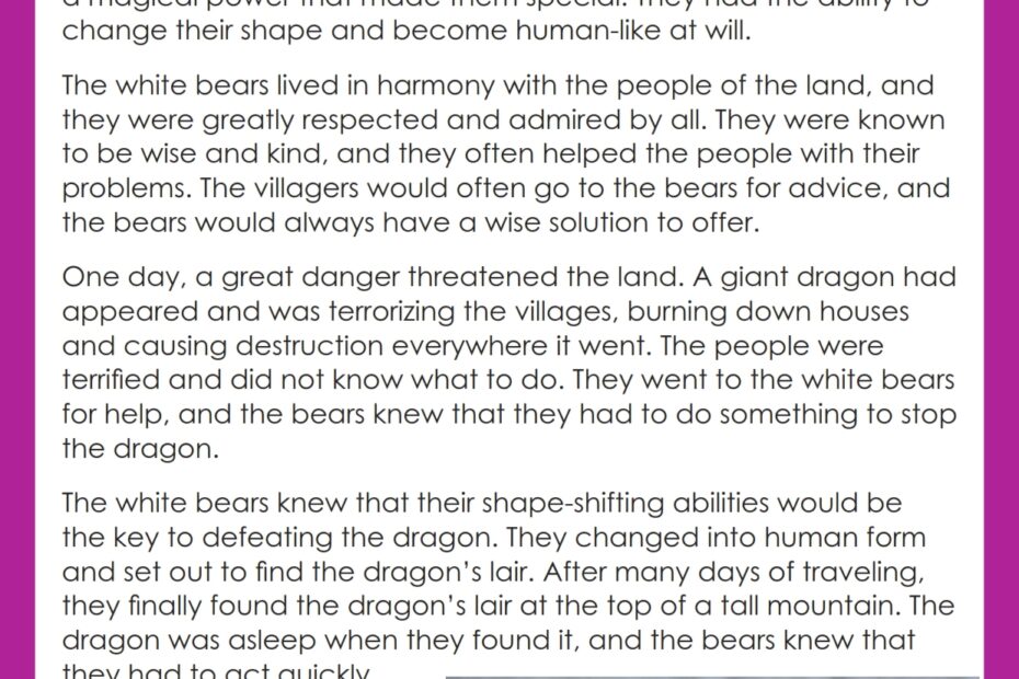 Grade 4 IB Reading Comprehension Grade1to6