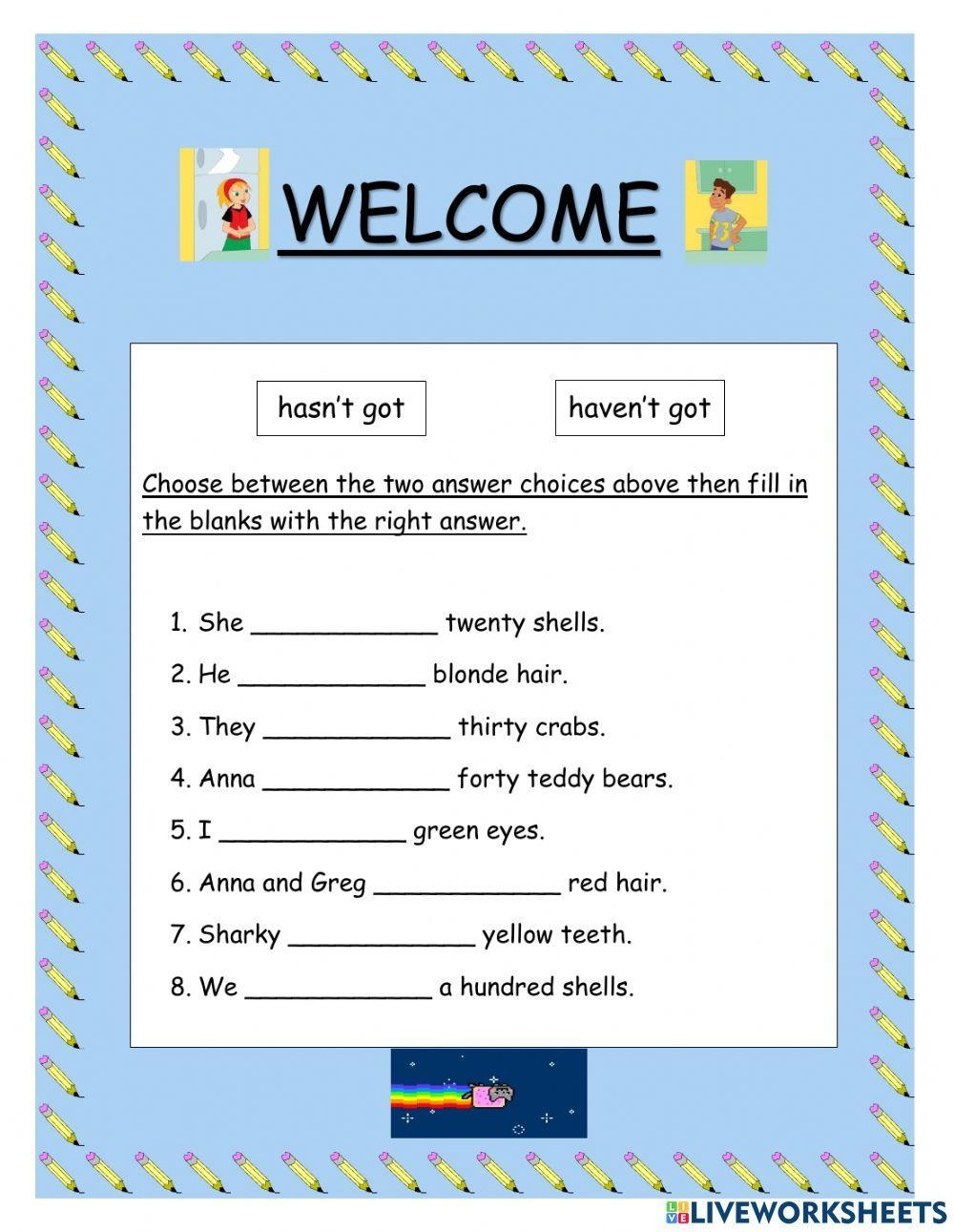 Grammar Online Exercise For Grade 3 Live Worksheets Worksheets Library