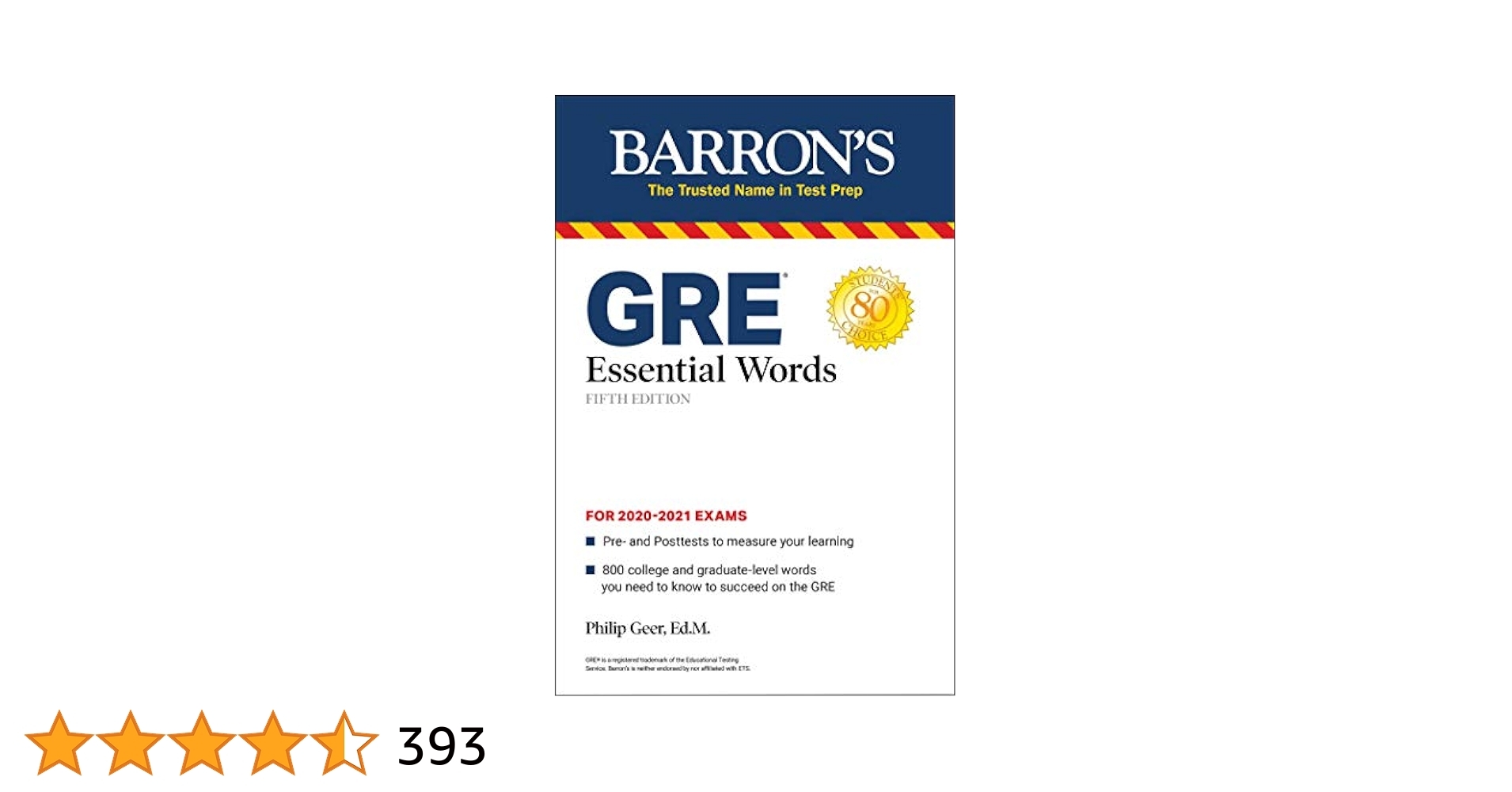 GRE Essential Words Barron s Test Prep Geer Ed M Philip Amazon in Books