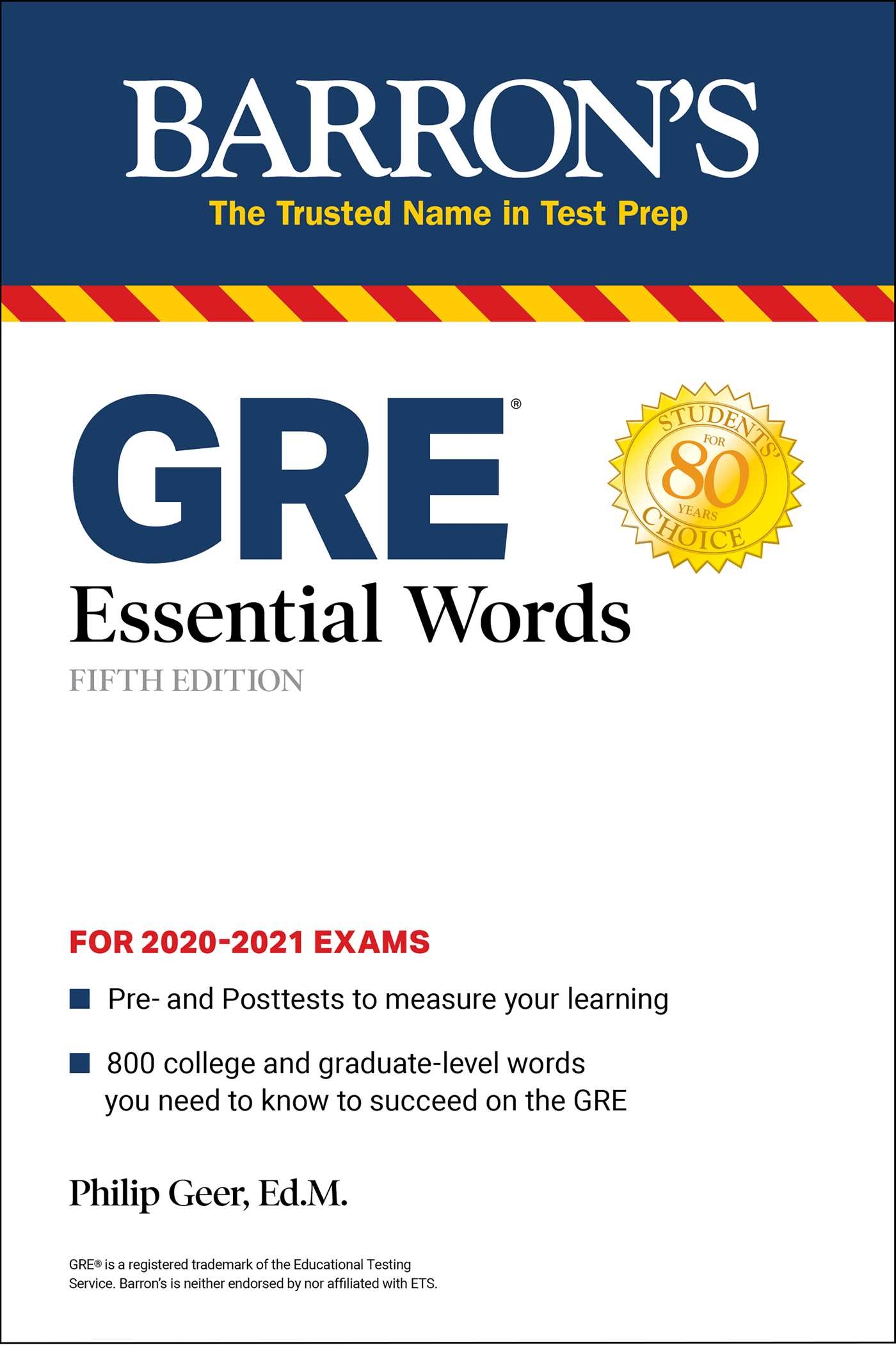 GRE Essential Words Book By Philip Geer Ed M Official Publisher Page Simon U0026 Schuster India