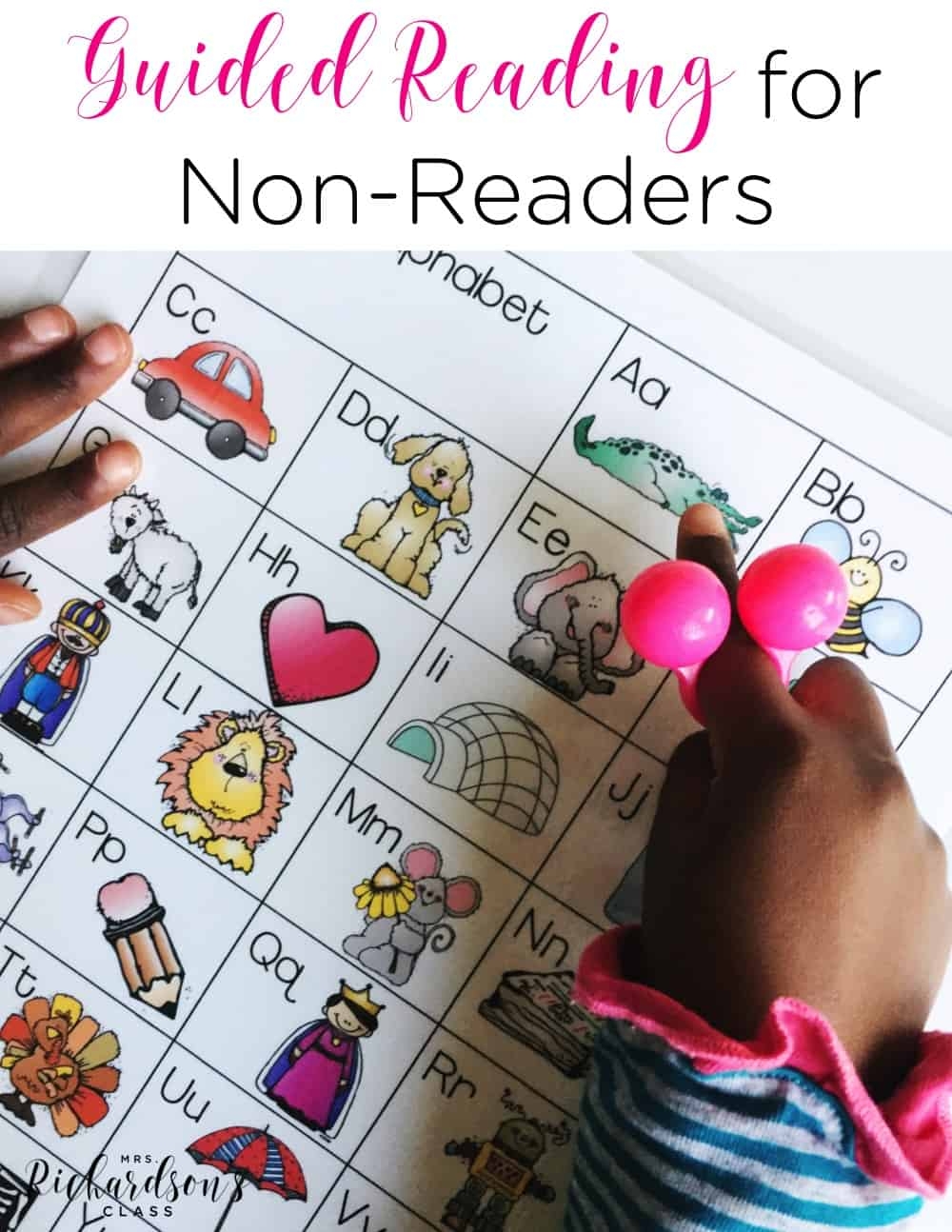 Guided Reading With Non Readers u0026 A FREE Chart 