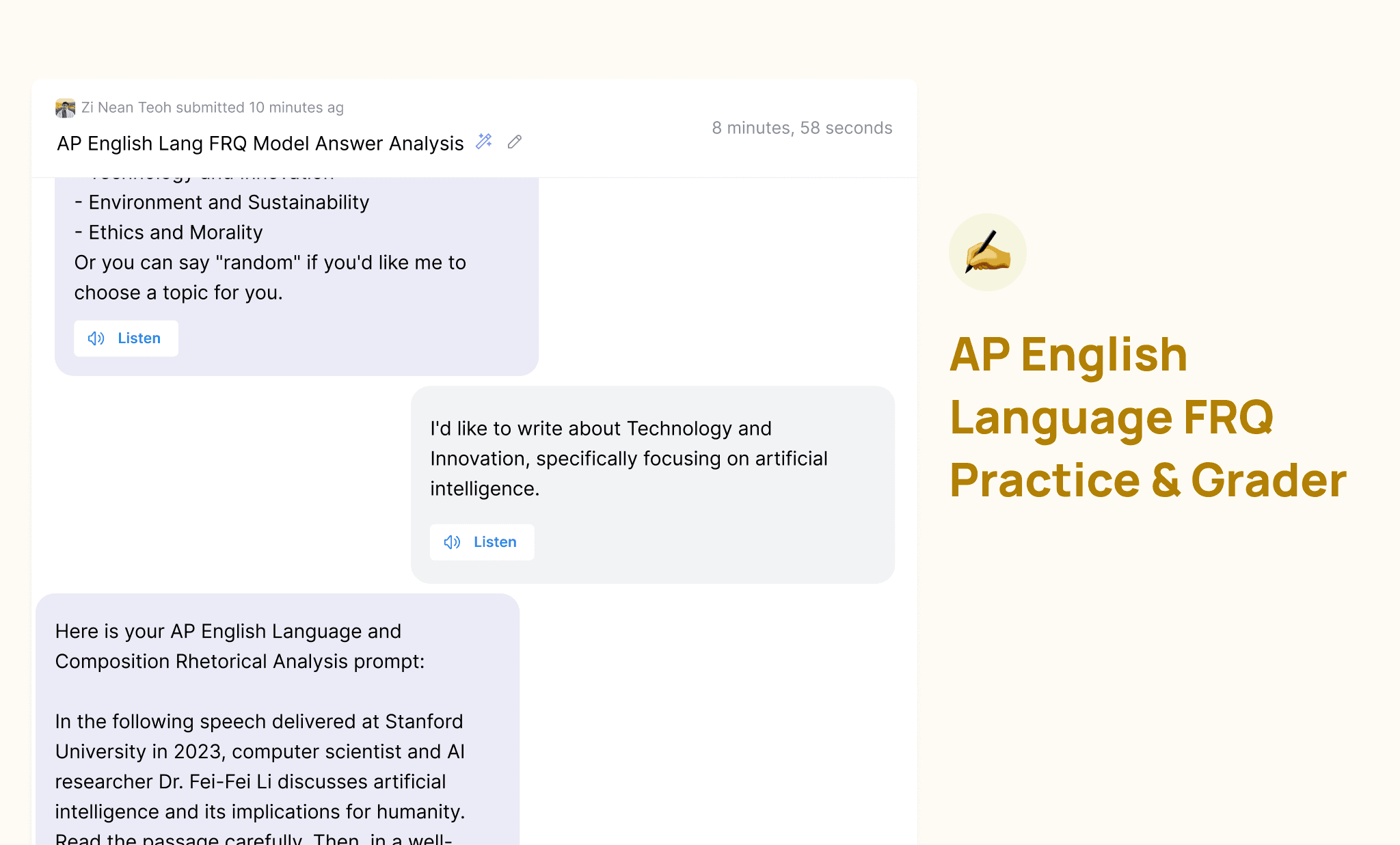 Help Students Prep For AP English Language And Composition 6 Free Templates Flint