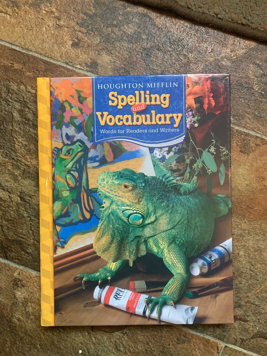 Houghton Mifflin SPELLING U0026 VOCAB GRADE 5 Student Textbook CLASSROOM HOMESCHOOL EBay