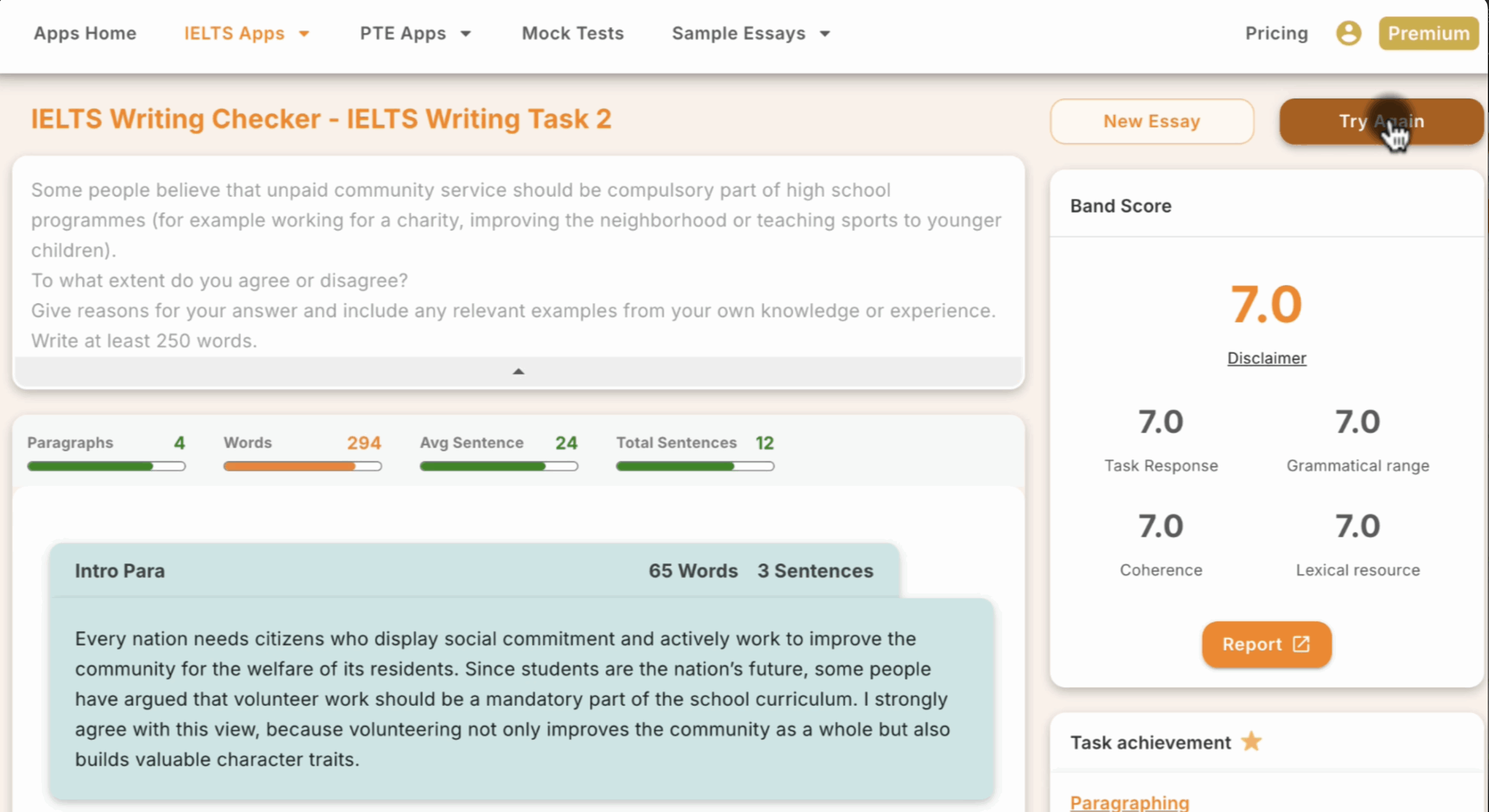 How EssayChecker ai Works As A Writing Checker For IELTS Writing Tasks