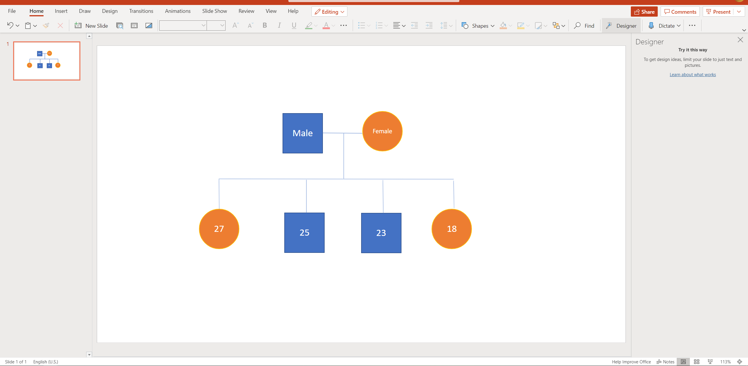 How To Make A Genogram In PowerPoint EdrawMax Online