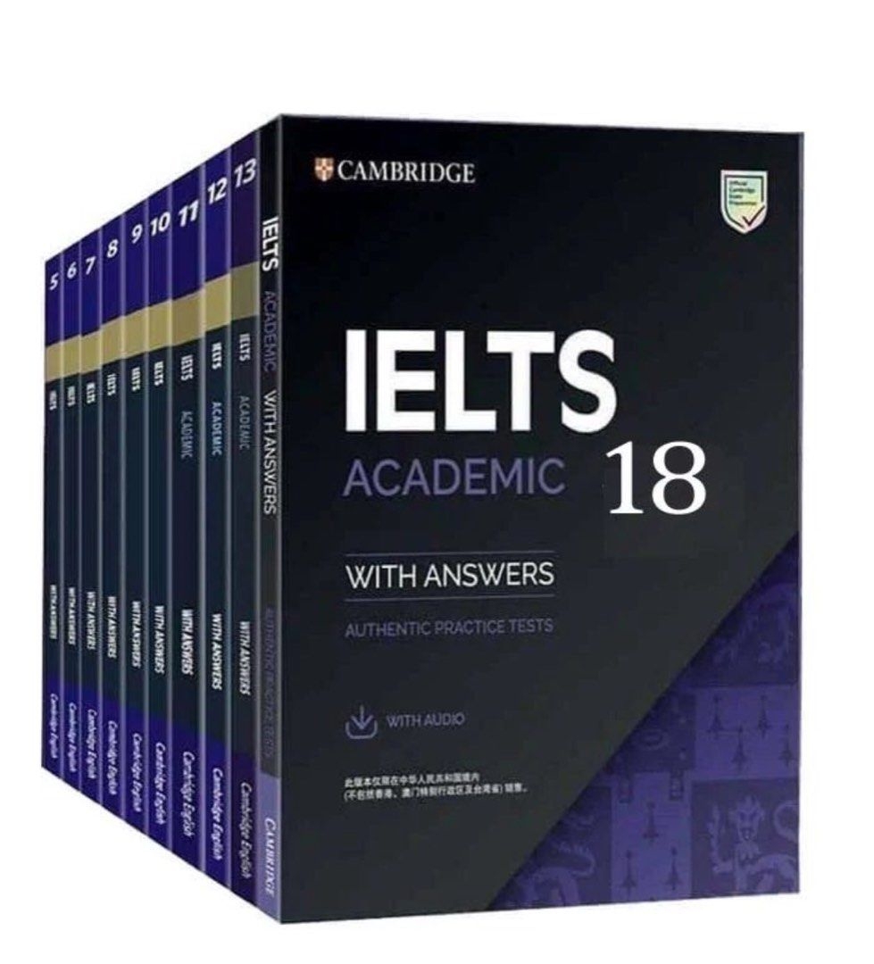 IELTS AcademicBooks 1 18 PDF Set With Audio Hobbies U0026 Toys Books U0026 Magazines Textbooks On Carousell