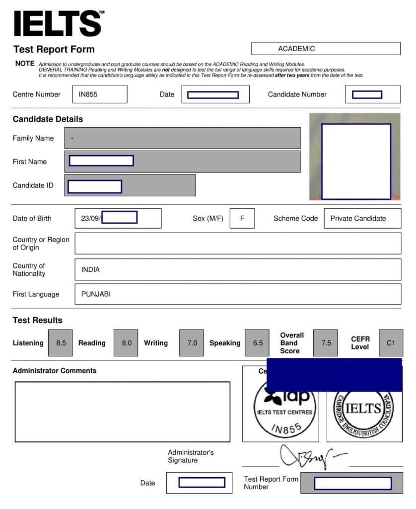ielts certificate online without exam