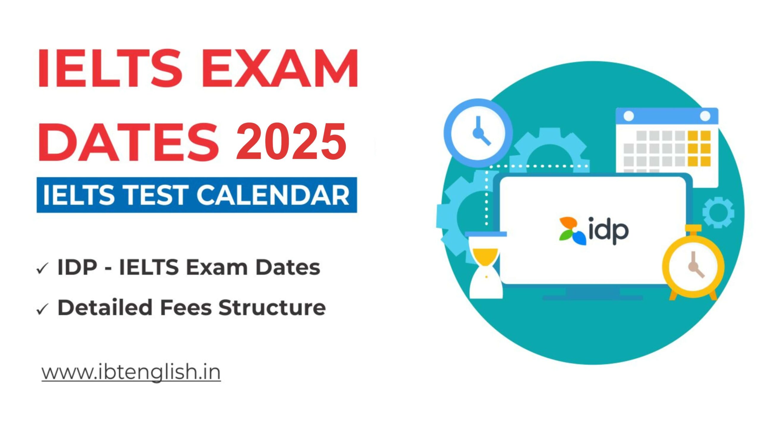 ielts exam time table