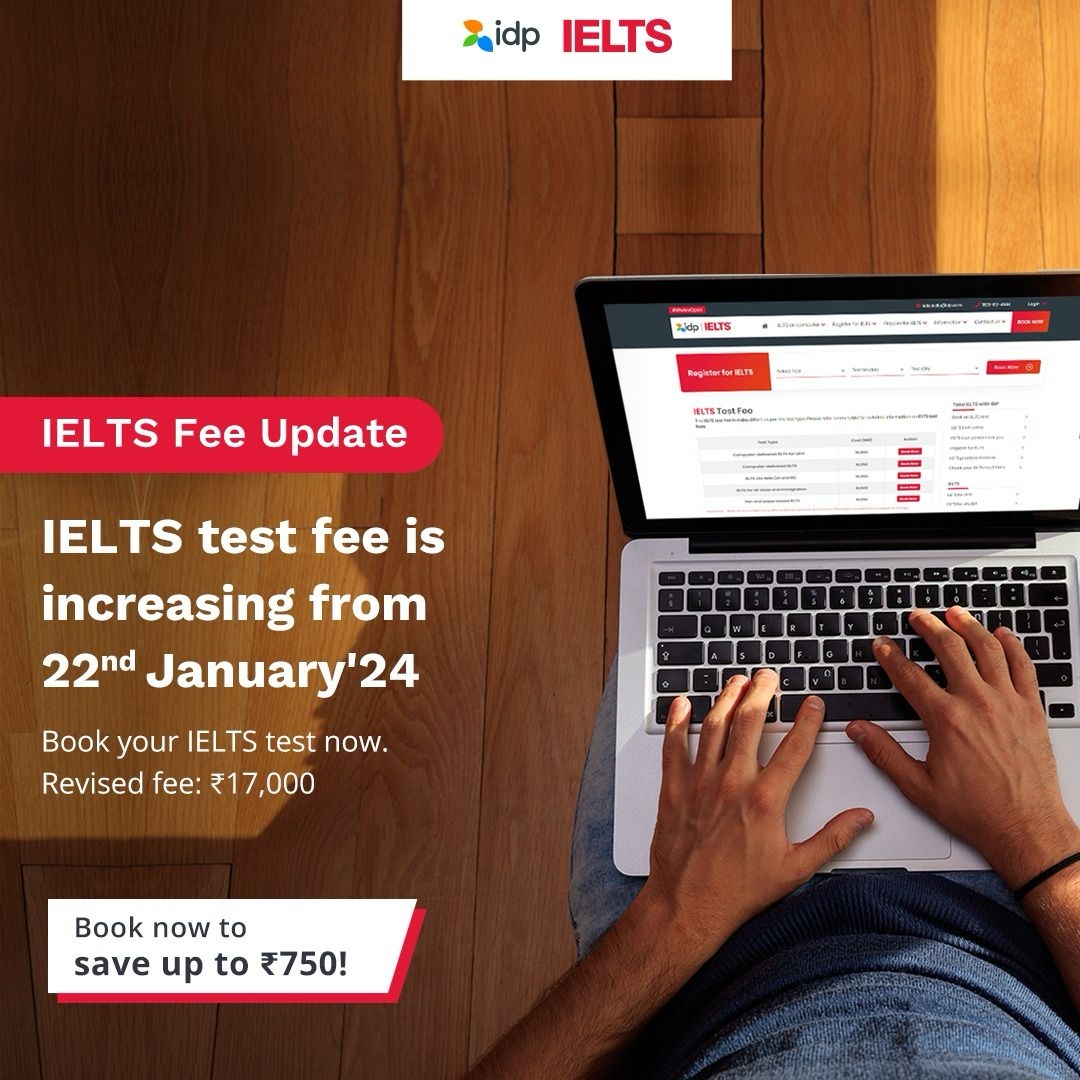 IELTS Exam Fee Update We Would Like To Inform Synthia s IELTS And PTE Coaching Chennai