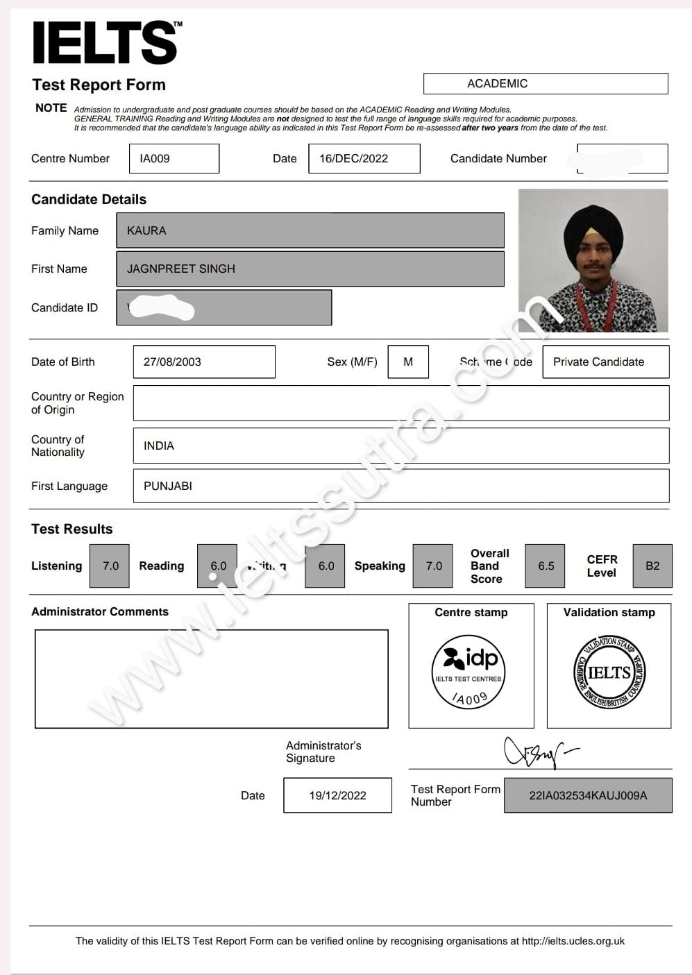 IELTS General IELTS Sutra
