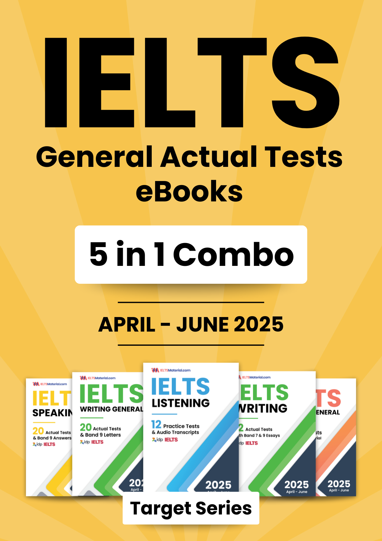 IELTS General Learner s Kit 5 In 1 Actual Tests EBook Combo April June 2025 IELTS Material Store