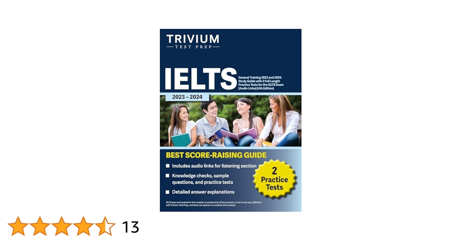 IELTS General Training 2023 And 2024 Study Guide With 2 Full Length Practice Tests For The IELTS Exam Audio Links 4th Edition Simon Elissa 9781637982709 Amazon Books