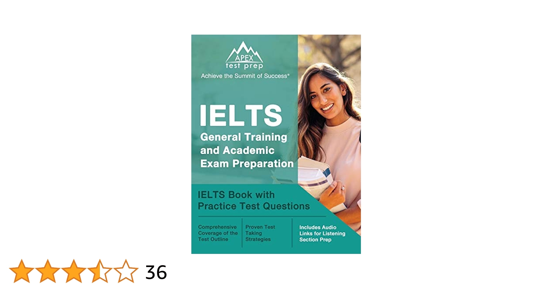 IELTS General Training And Academic Exam Preparation IELTS Book With Practice Test Questions Includes Audio Links For Listening Section Prep Lanni Matthew 9781637754573 Amazon Books