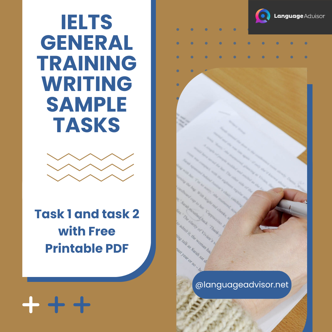 IELTS General Training Writing Language Advisor