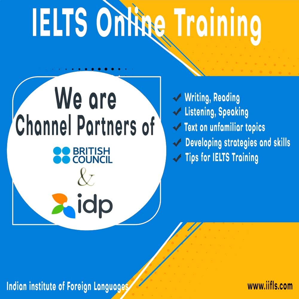 IELTS Online Training Indian Institute Of Foreign Languages