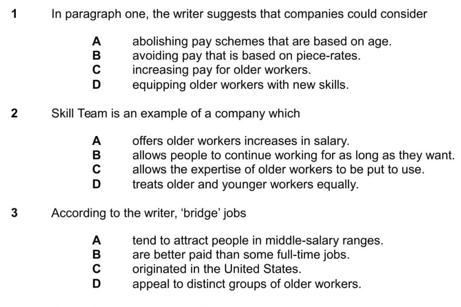 IELTS Reading Multiple Choice Questions IELTS Jacky