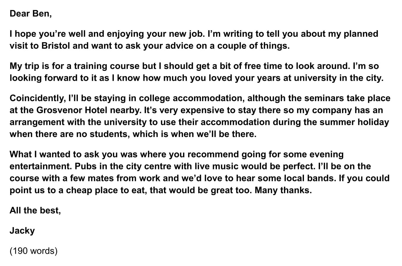 IELTS Sample Letters How To Write A Request Letter IELTS Jacky