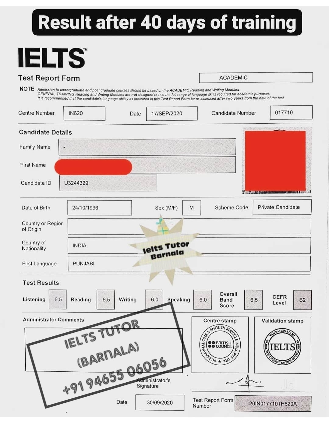 ielts personal tutor near me