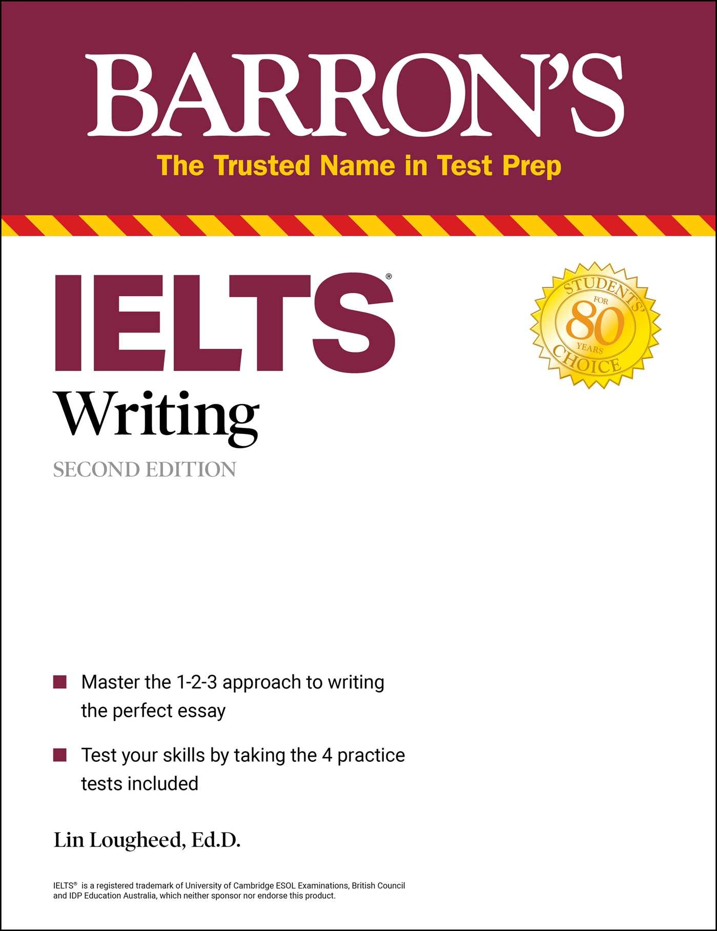 IELTS Writing Book By Lin Lougheed Ph D Official Publisher 
