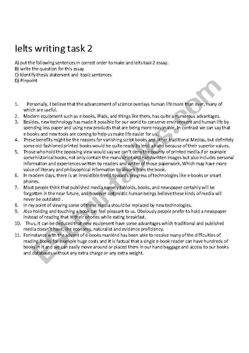 ielts writing task 2 worksheets