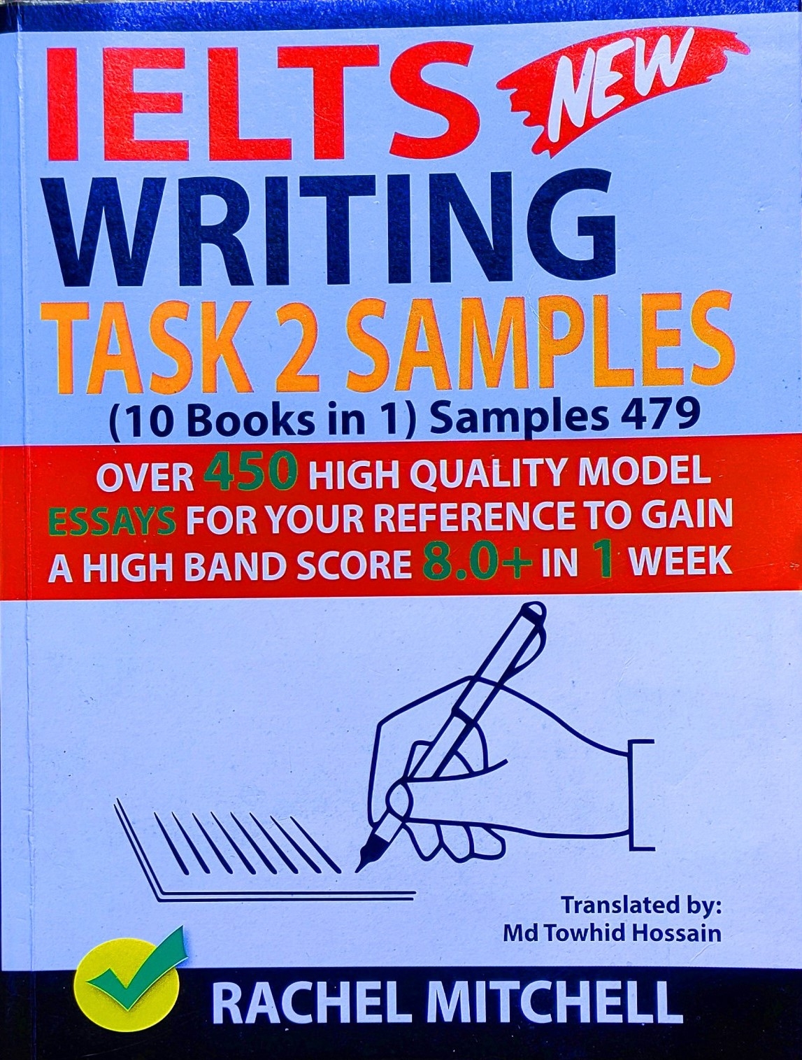 IELTS Writing Task 2 Samples By Rachel Mitchell Books Daraz bd