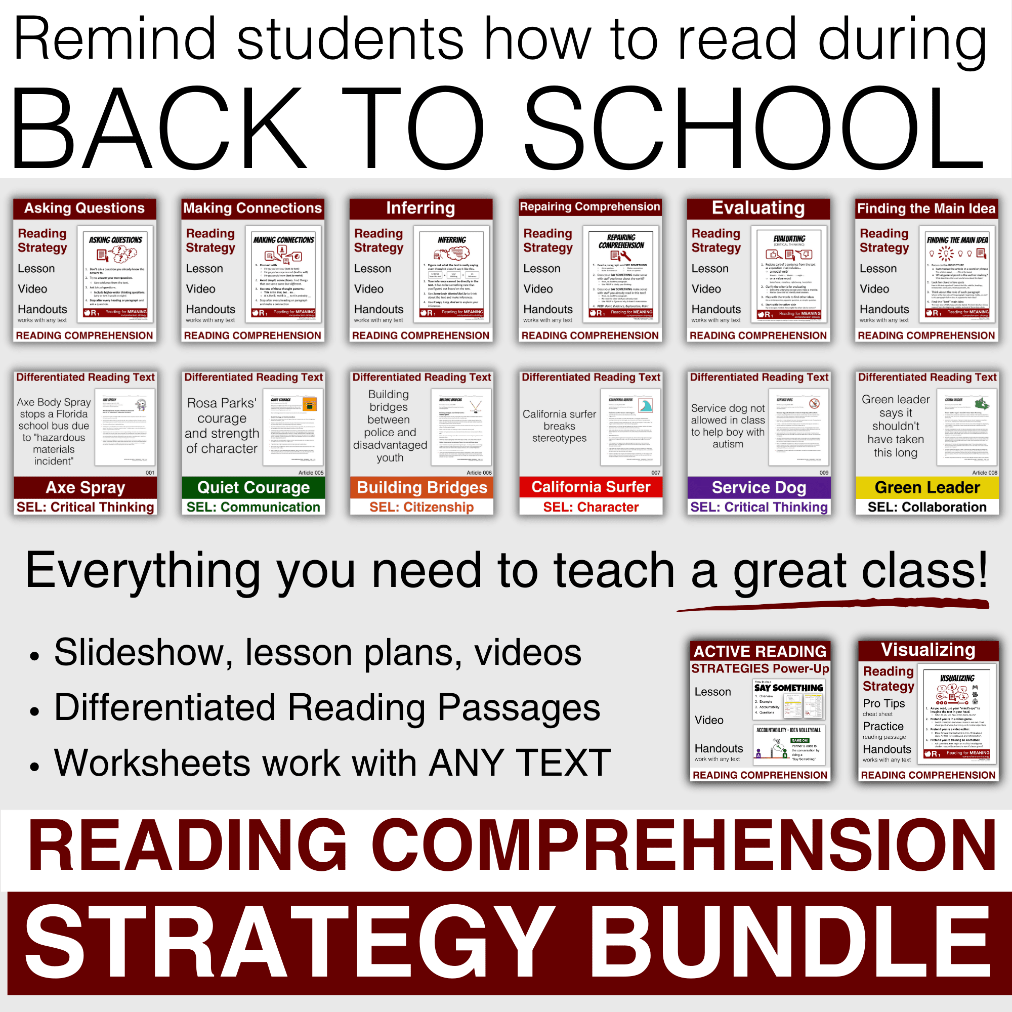 It s Here The Epic Reading Comprehension Strategies PDF List