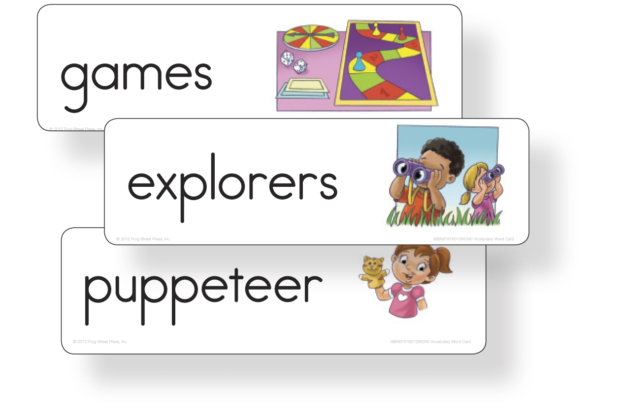Kids Club Club De Ni os Vocabulary Cards English
