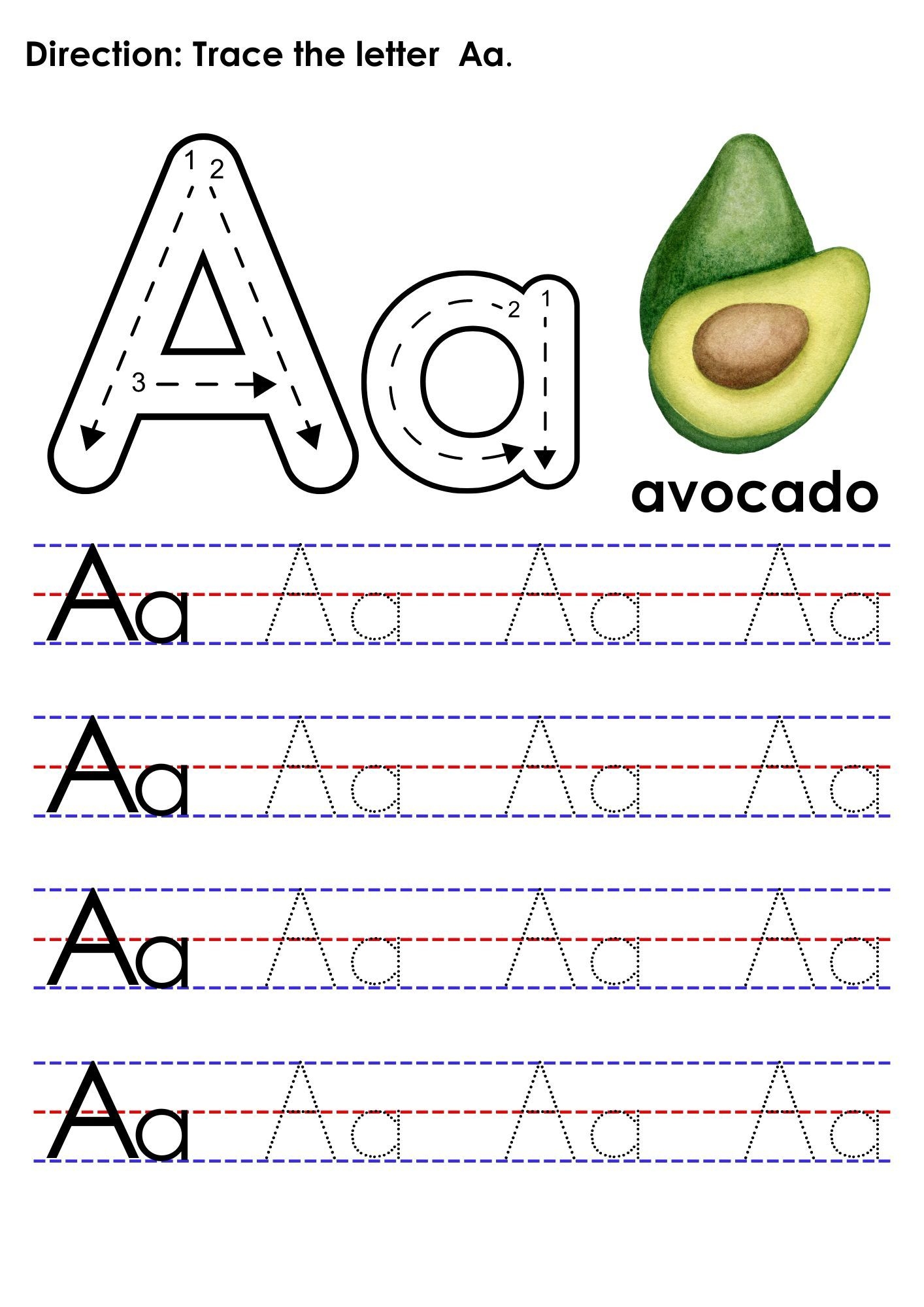 Letter Aa Worksheets By Irasustacherrie Raket PH