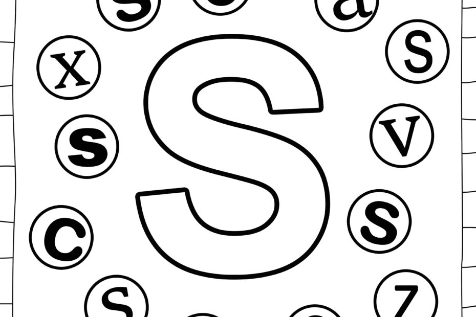 Letter S Free Worksheets TeachersMag