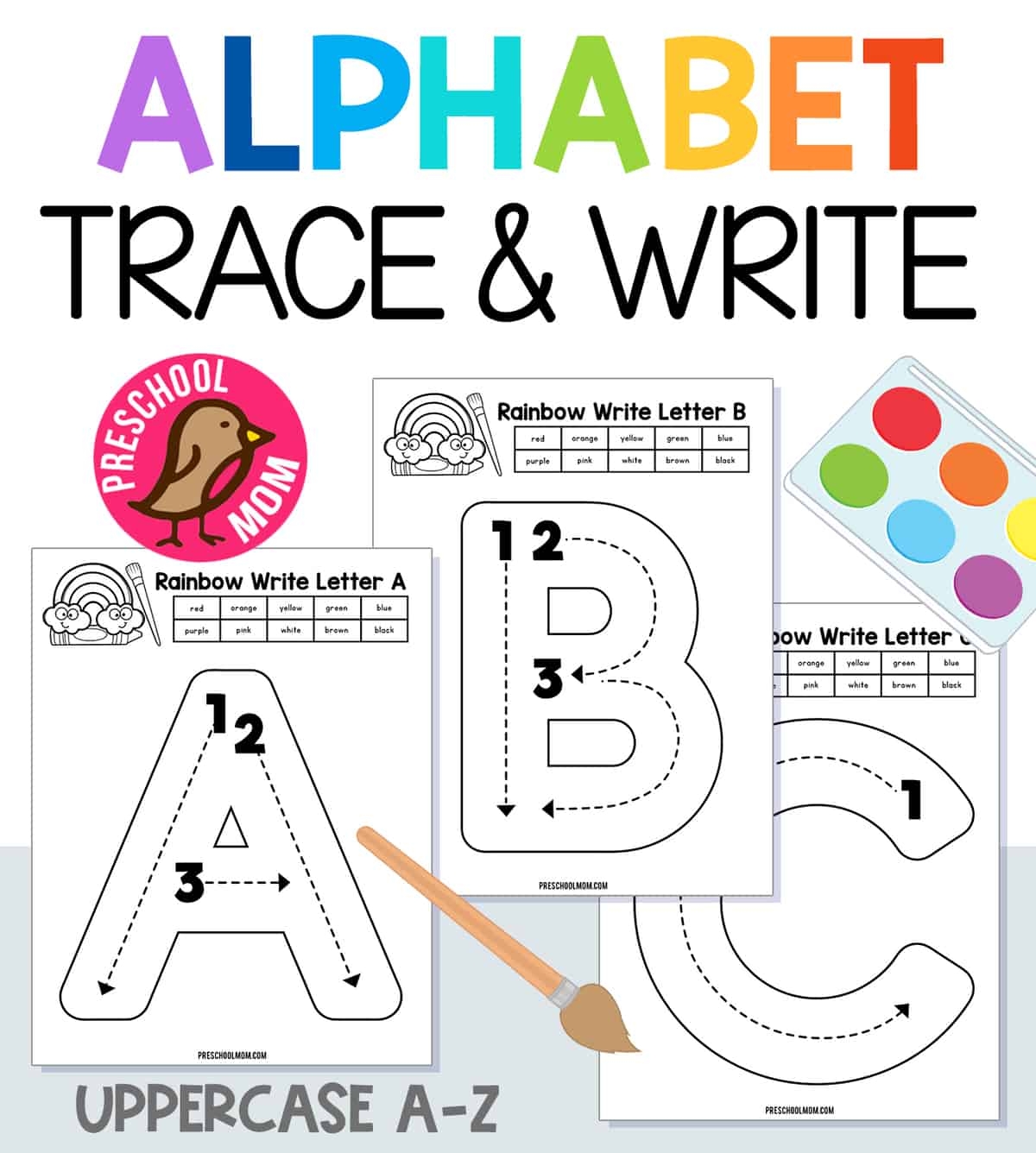 free printable practice letter tracing